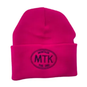 Adult Unisex Embroidered MTK Montauk The End Beanie