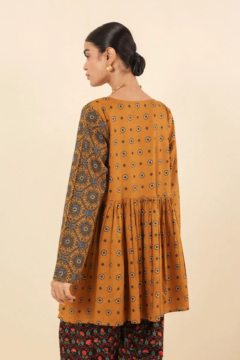 Ajrak Dress