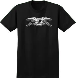 ANTIHERO BASIC EAGLE TEE BLACK/WHITE