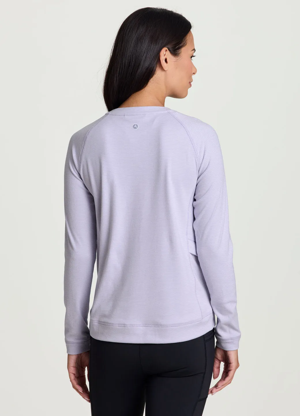 Aspen Ultra Soft Banded Crew Tee