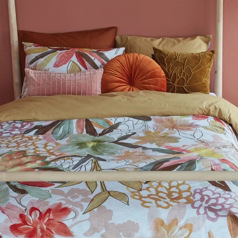 Bedding House Scarlett Cotton Multi Quilt Cover Set