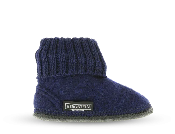 Bergstein Cozy Slippers Dark Blue