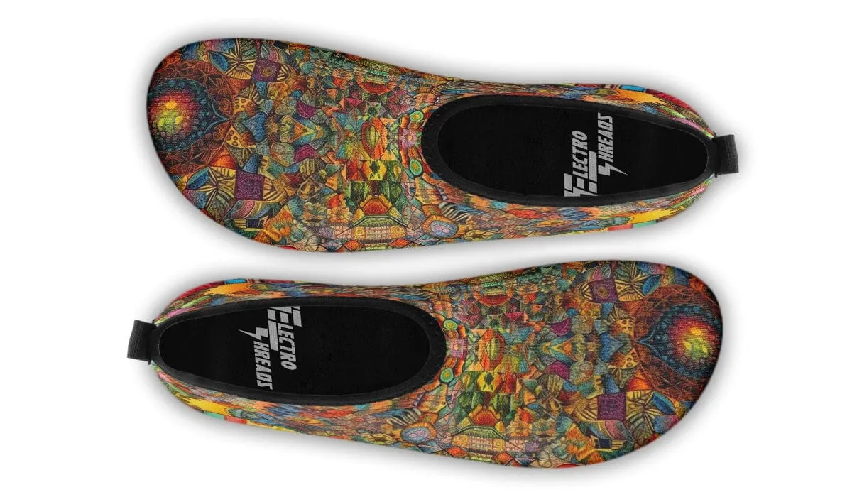 Blotter Patch Art Barefoot Shoes