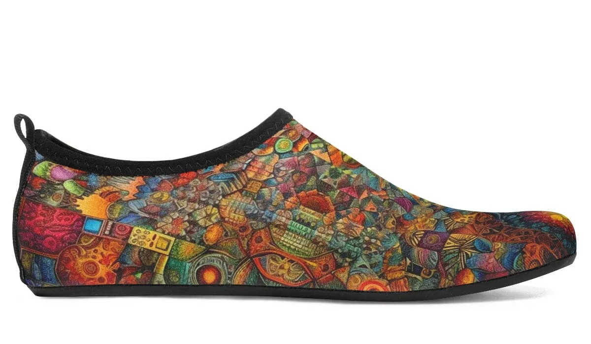 Blotter Patch Art Barefoot Shoes