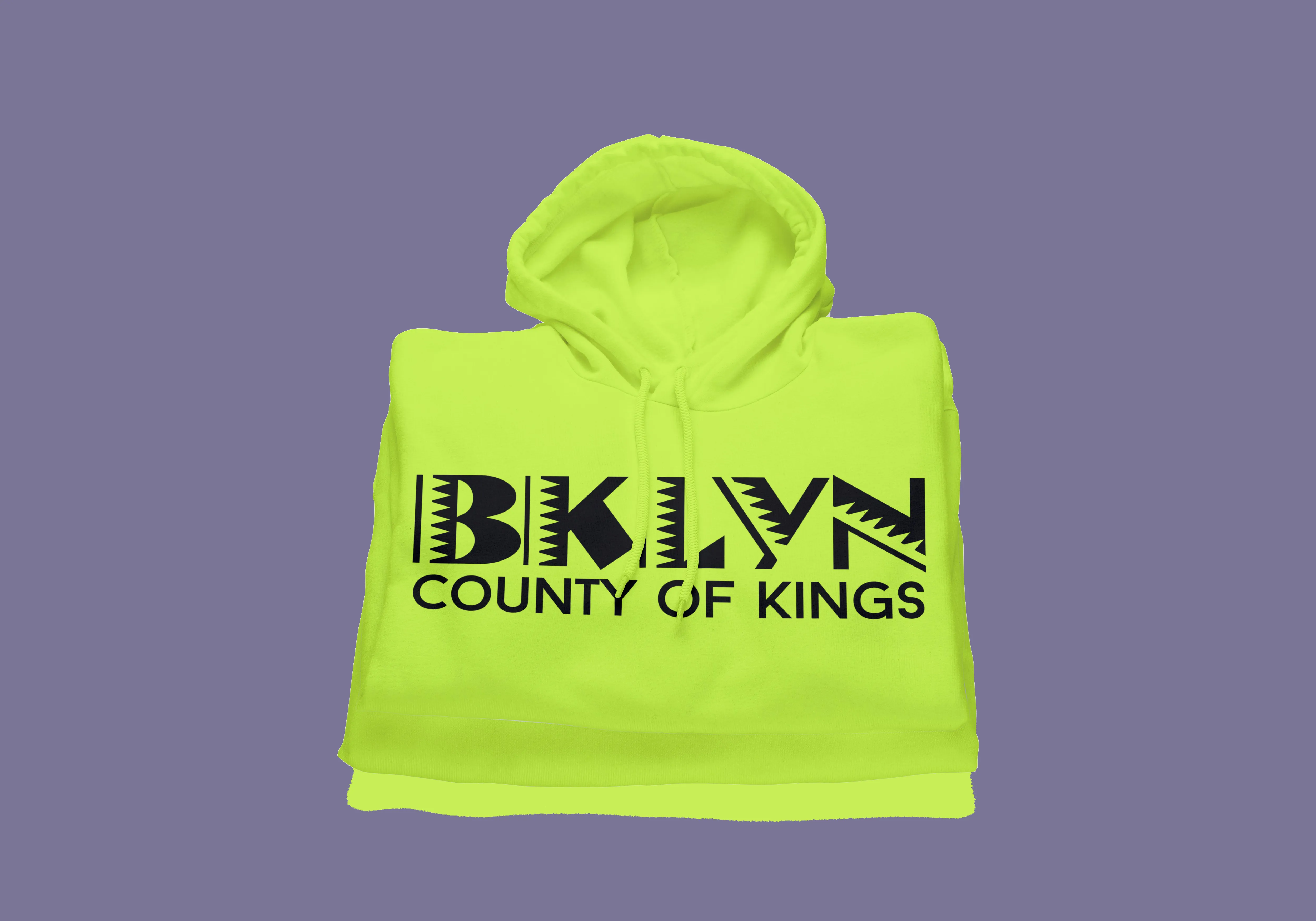 Brooklyn County of Kings Hoodie - Stylish Borough Pride, Cozy Fit, Unisex