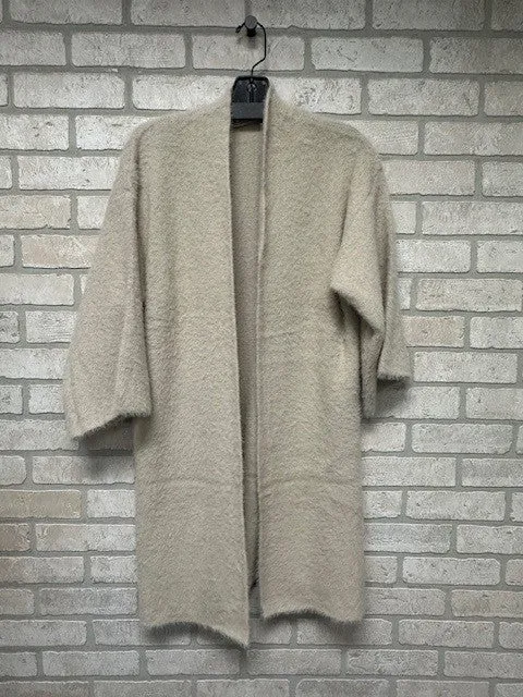 Cardigan - Mohair Beige