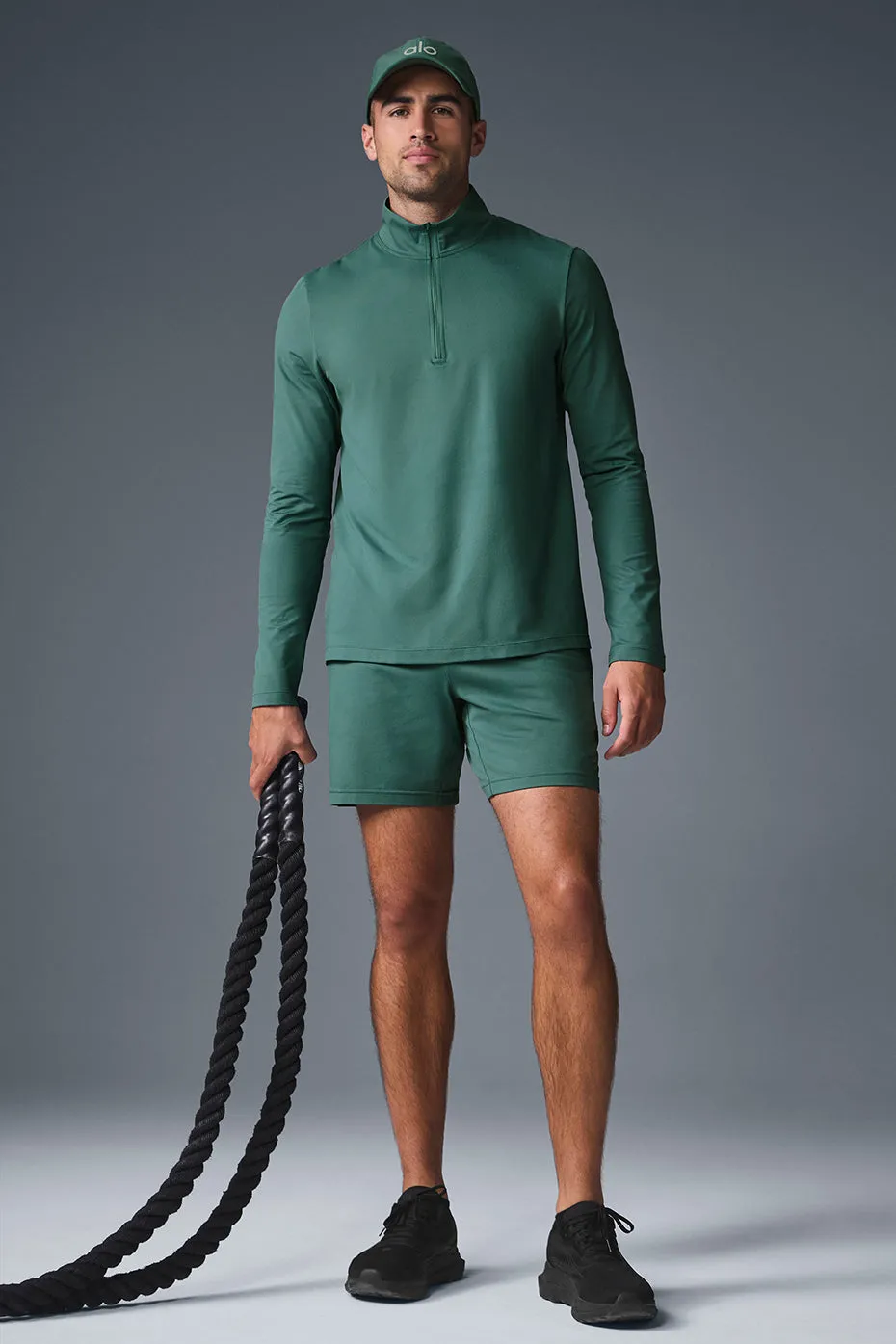 Conquer 1/4 Zip Reform Long Sleeve - Winter Ivy