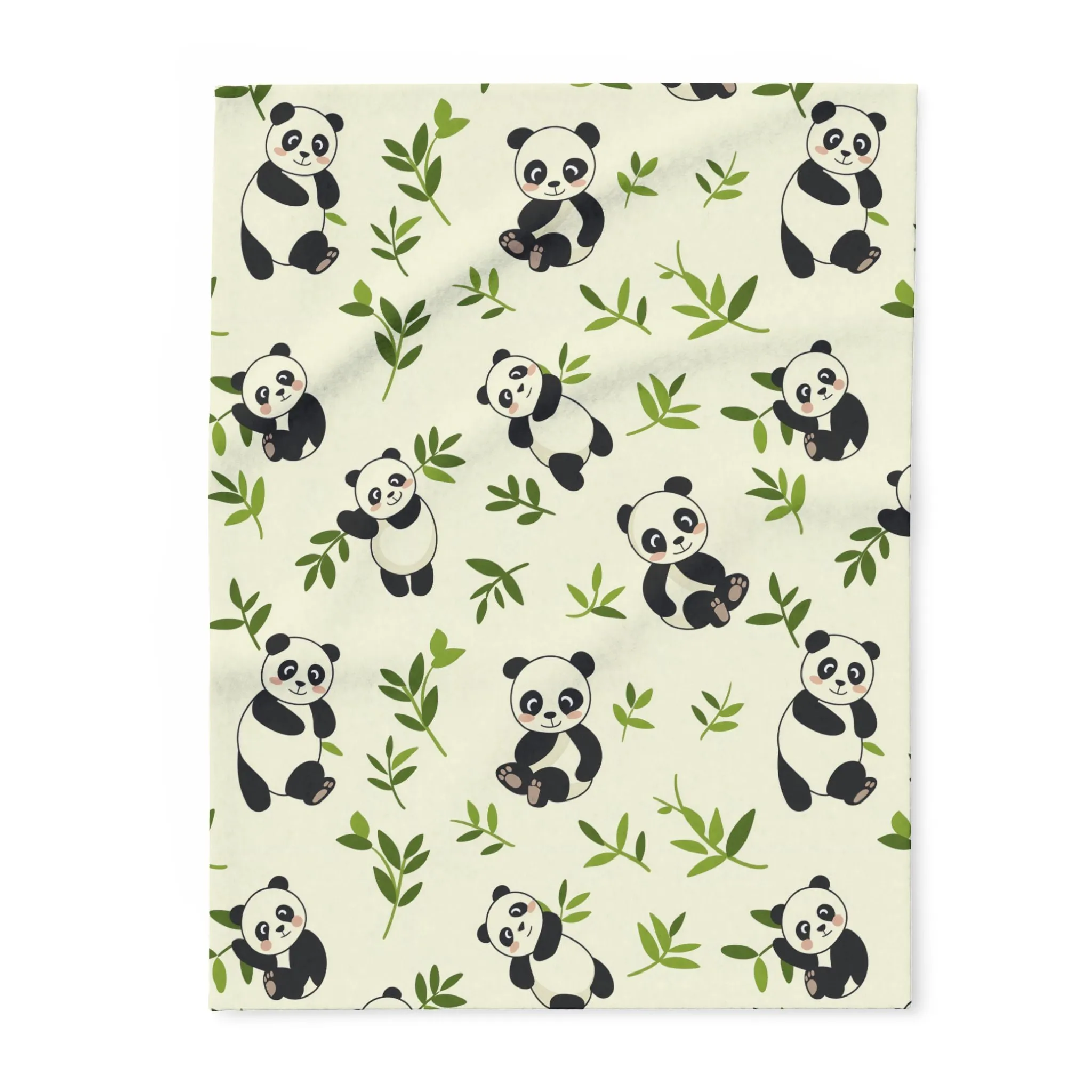 Cute Panda Bear Cubs Fleece Throw Blanket for Toddlers, Kids & Pets – Soft, Cozy, and Durable 30x40” Blanket