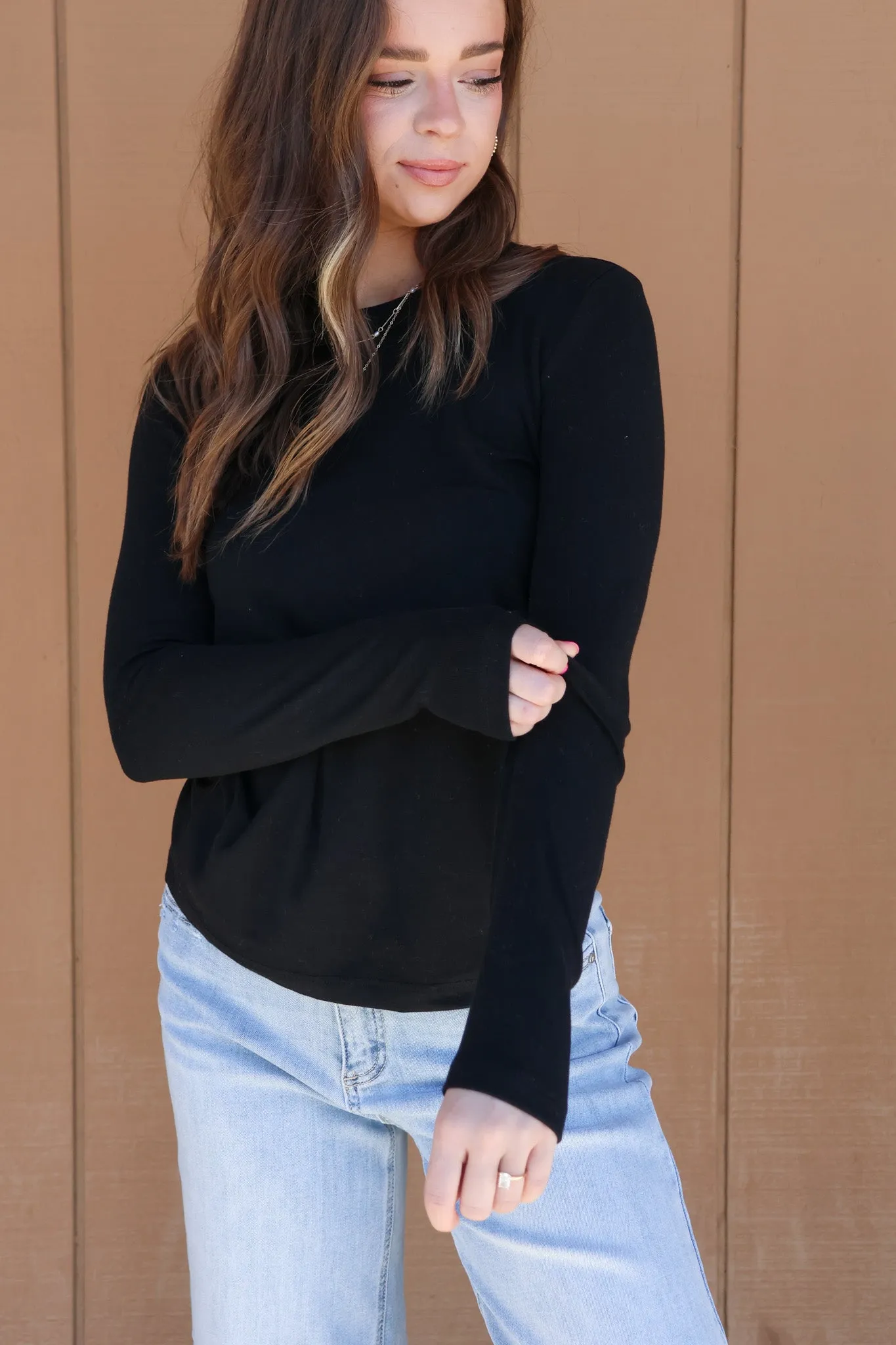 Easy Going Long Sleeve Top