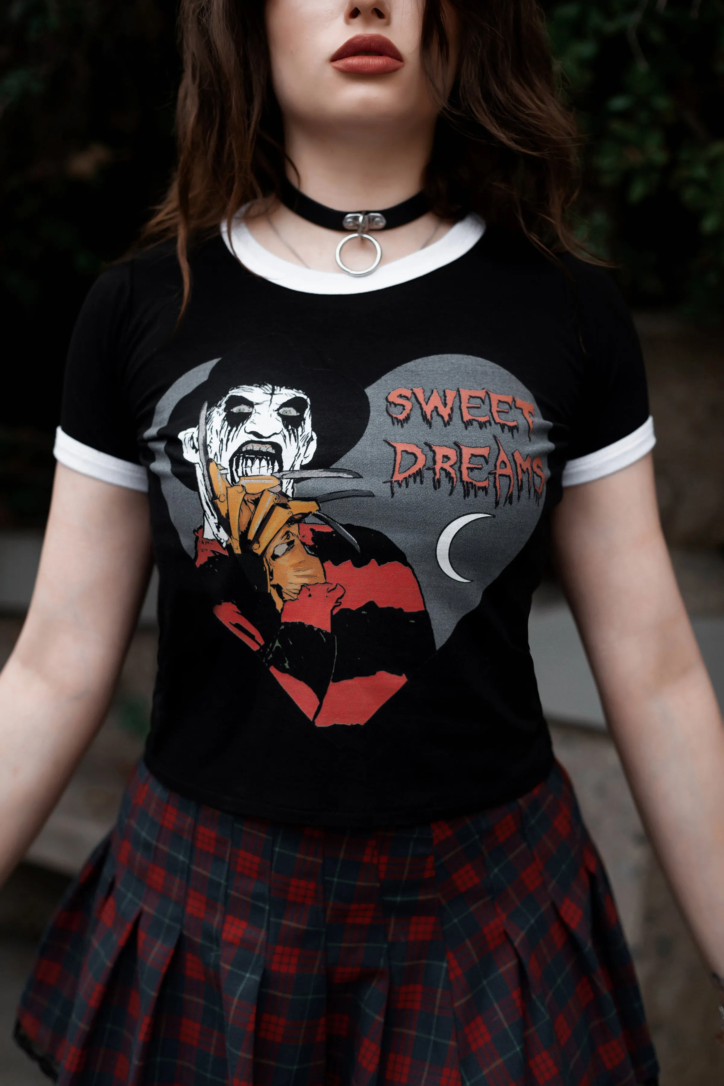 Freddy (Metal) Ringer Tee (Black)