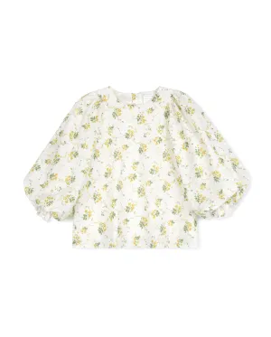 Gable - Vintage Floral Printed Blouse