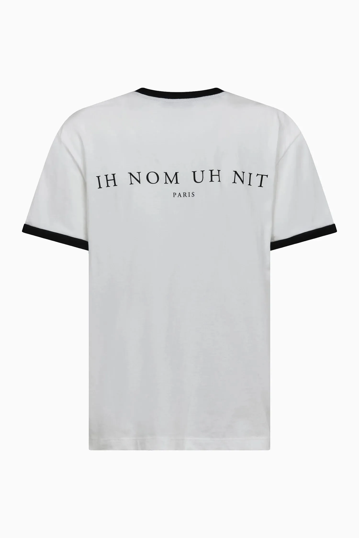 Ih Nom Uh Nit Roses Distress Tee - Off White