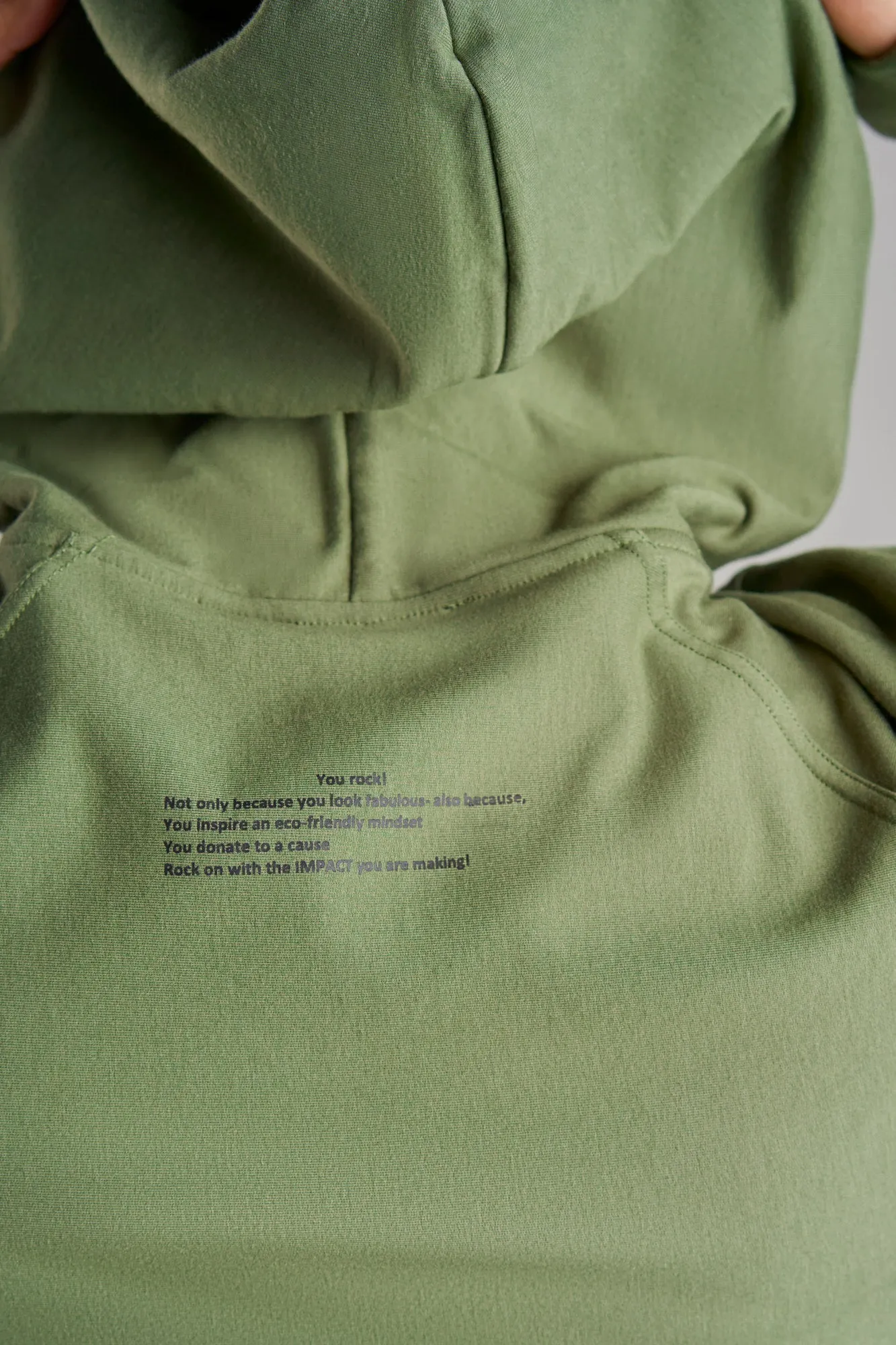 J007MI Organic Cotton & Bamboo Beefy Hoodie