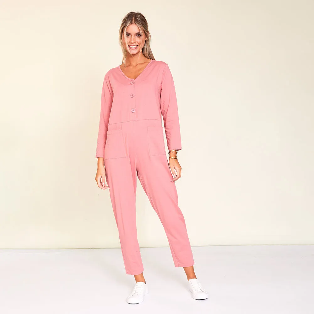 Jodie Jumpsuit (Rose)