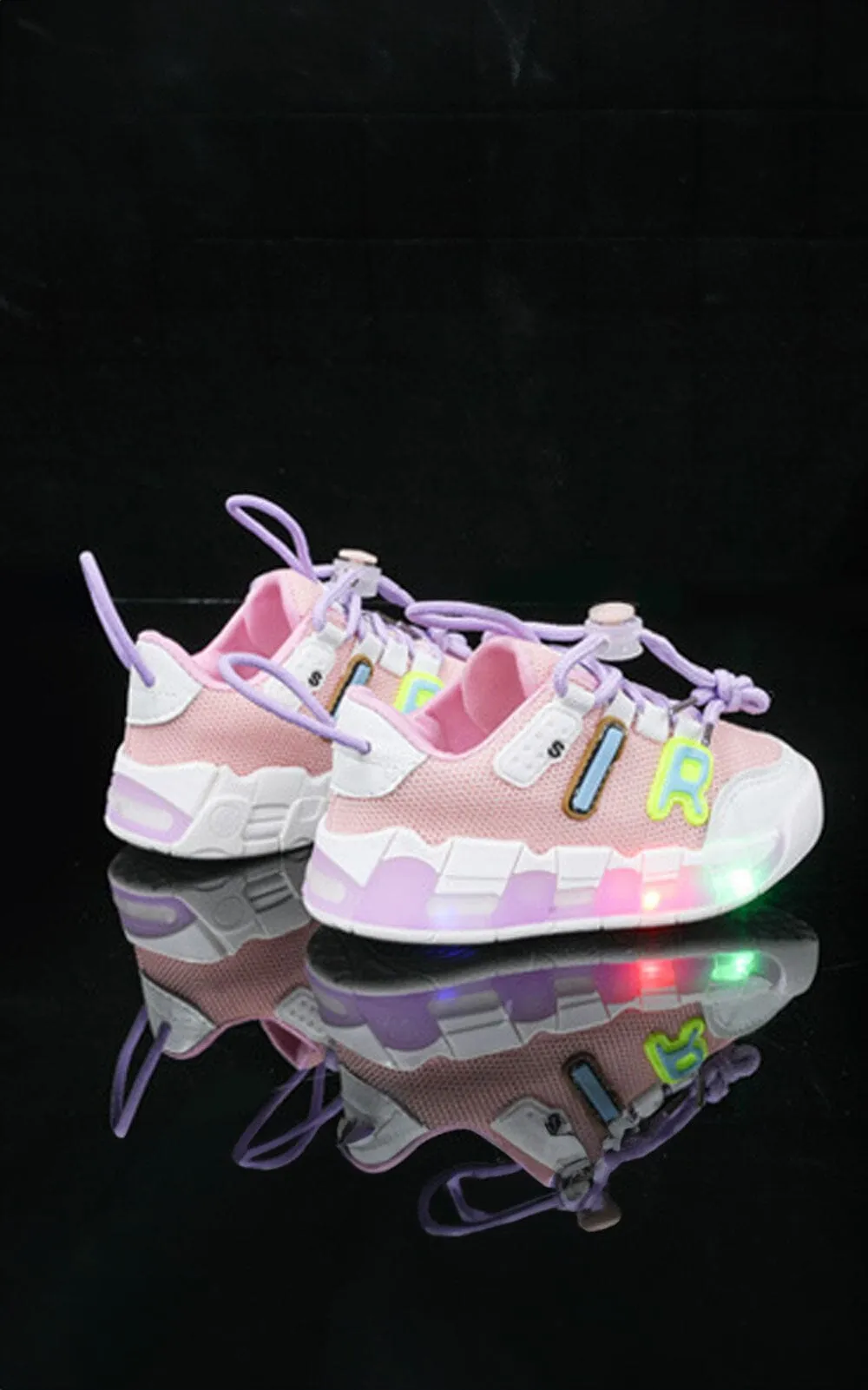 Kid's Premium LED Light-Up Sneakers