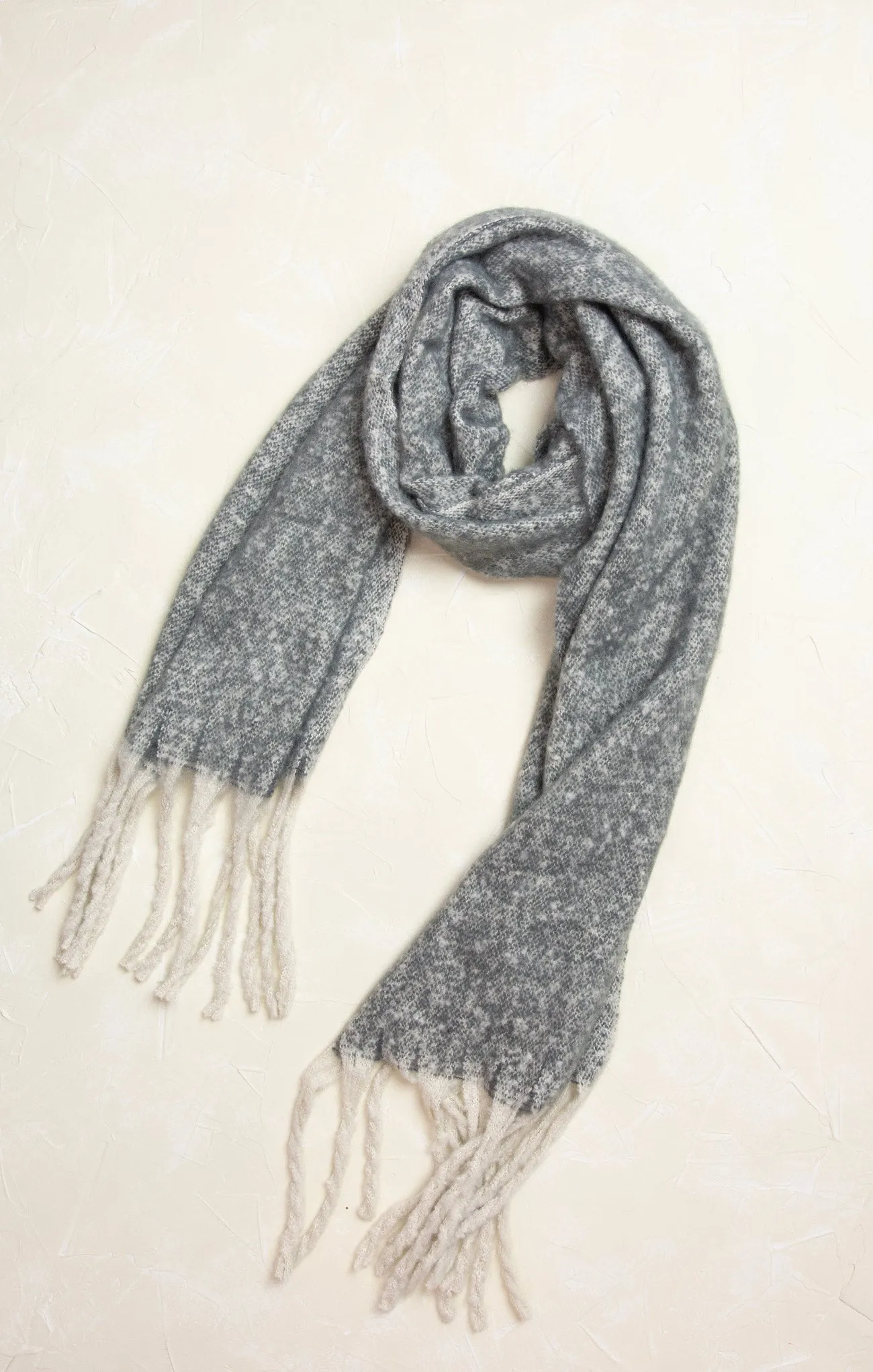 Lyla Heathered Oversize Scarf