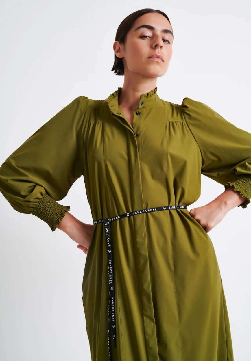 Oliver Dress Technical Jersey | Oliva green