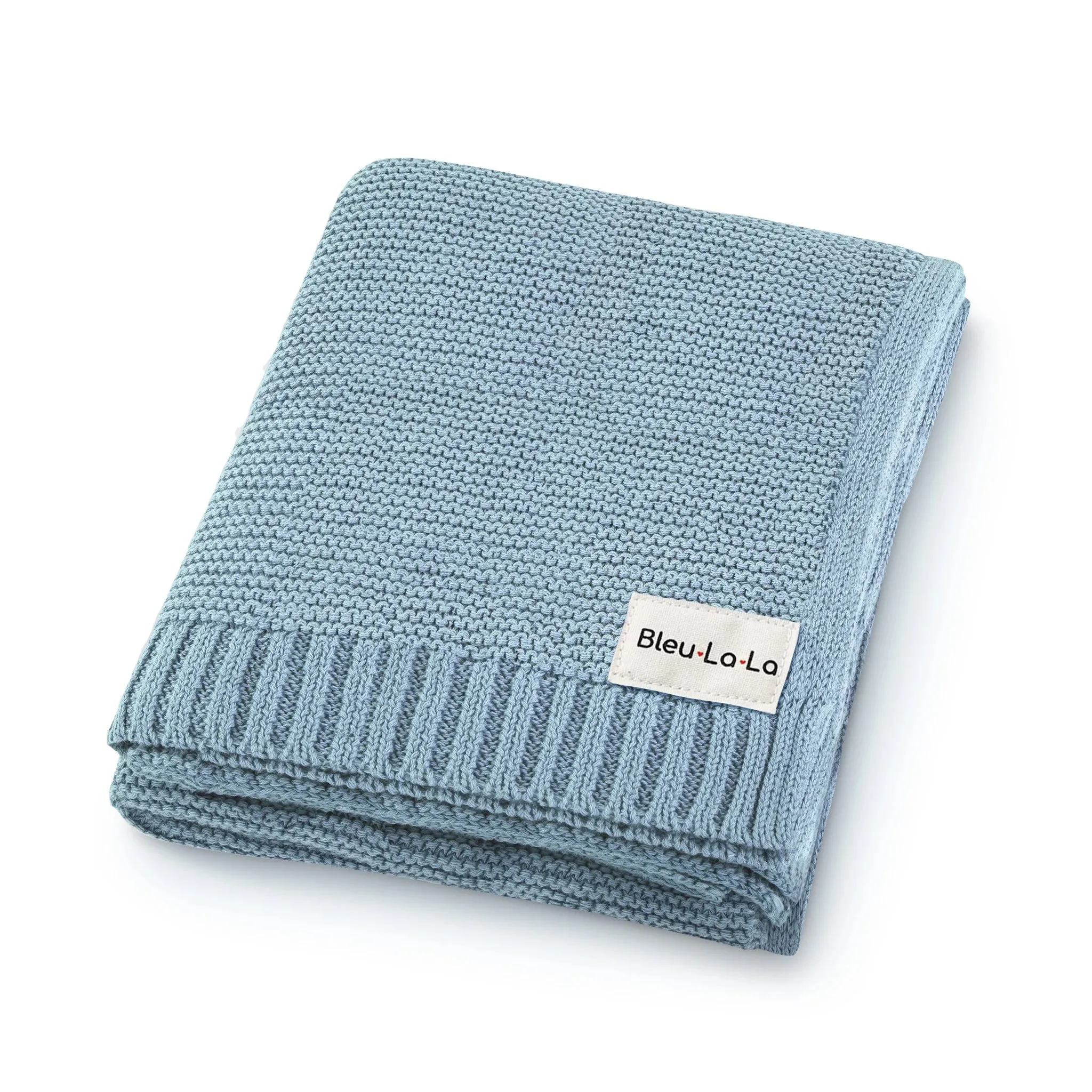 Organic Baby Blue Blanket