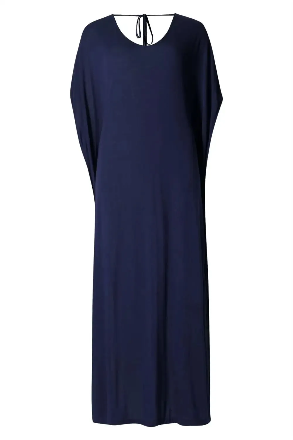 Relaxed Angel Sleeve Maxi Dress