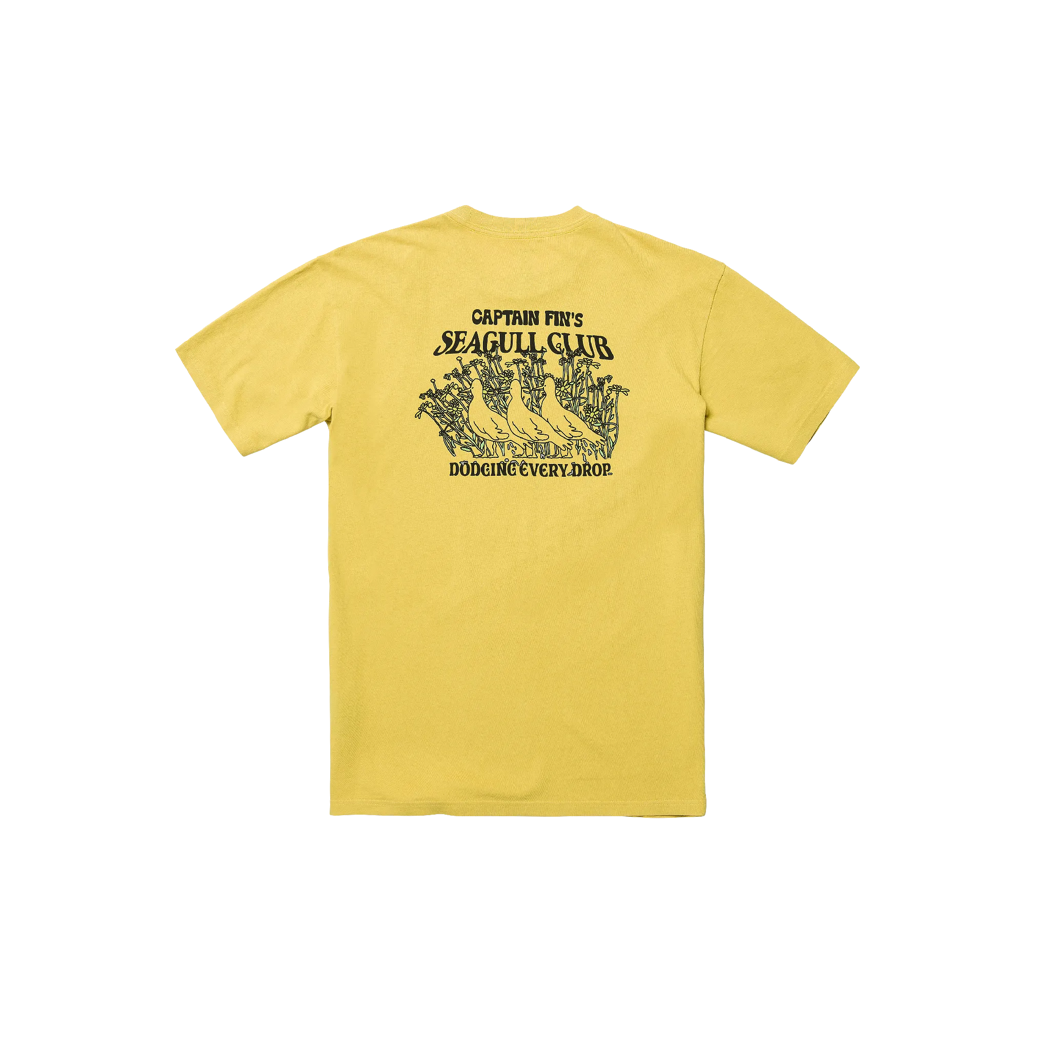 Seagull Club Short Sleeve Tee - Mineral Yellow