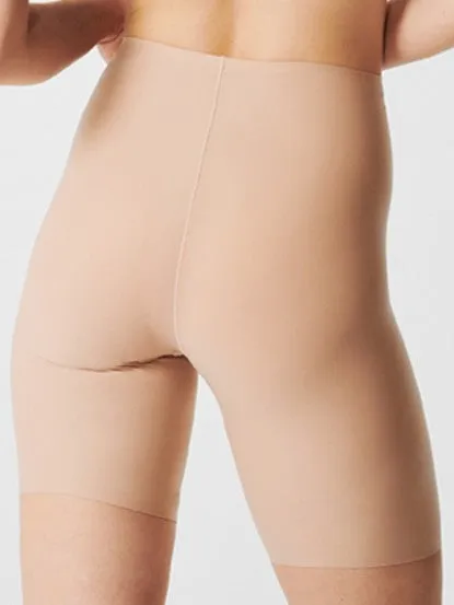 Soft Stretch Mid Thigh Short Nude