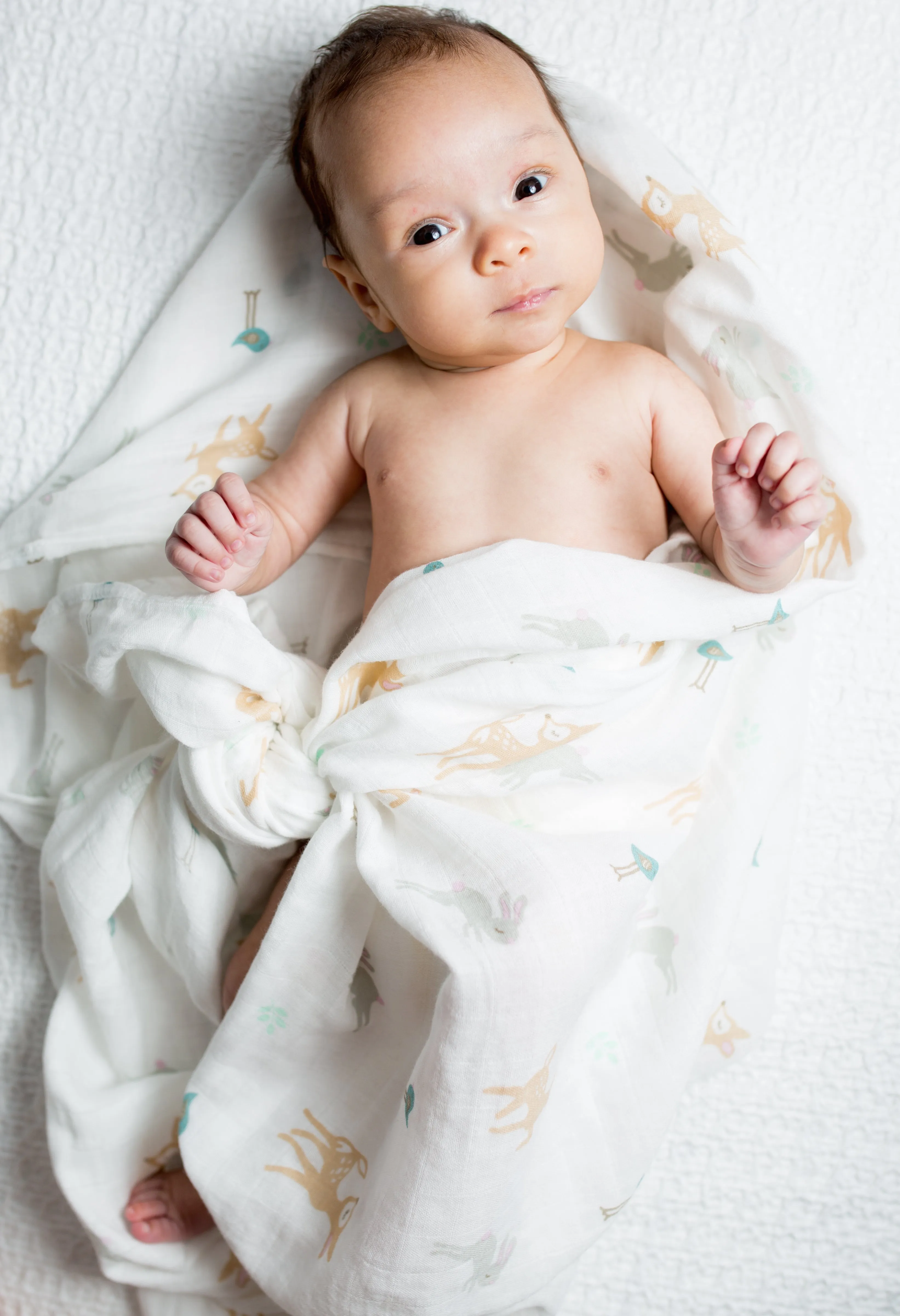 Swaddle Blanket Multipurpose Muslin - Fawns