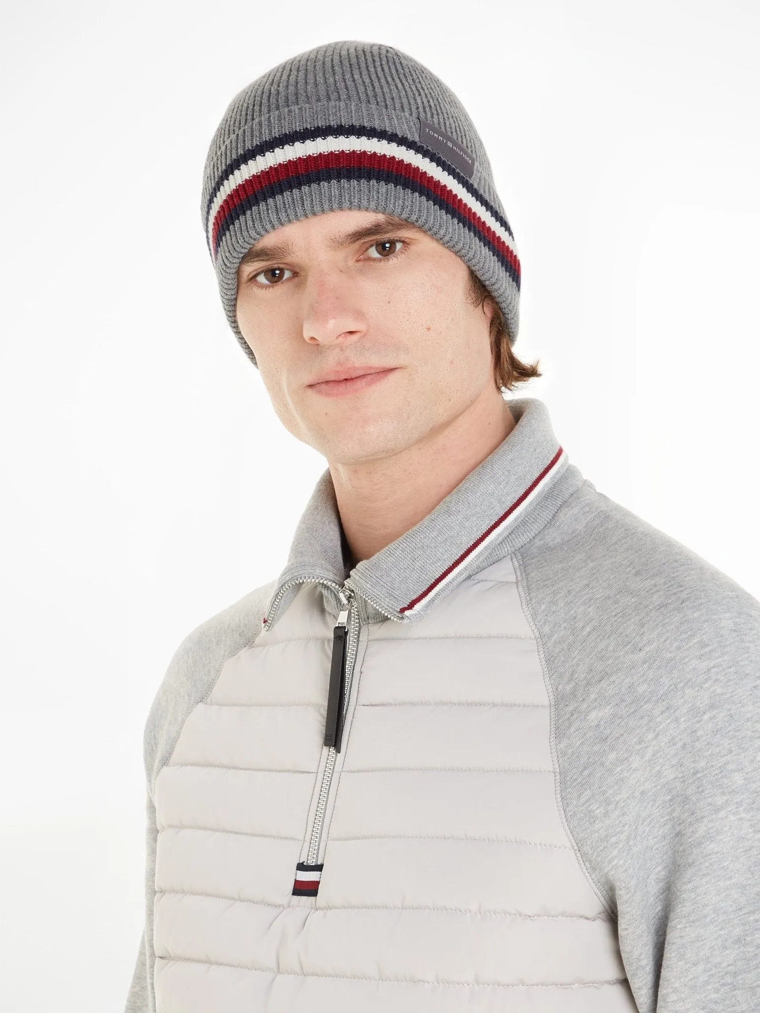 Tommy Hilfiger Corporate Stripe Beanie