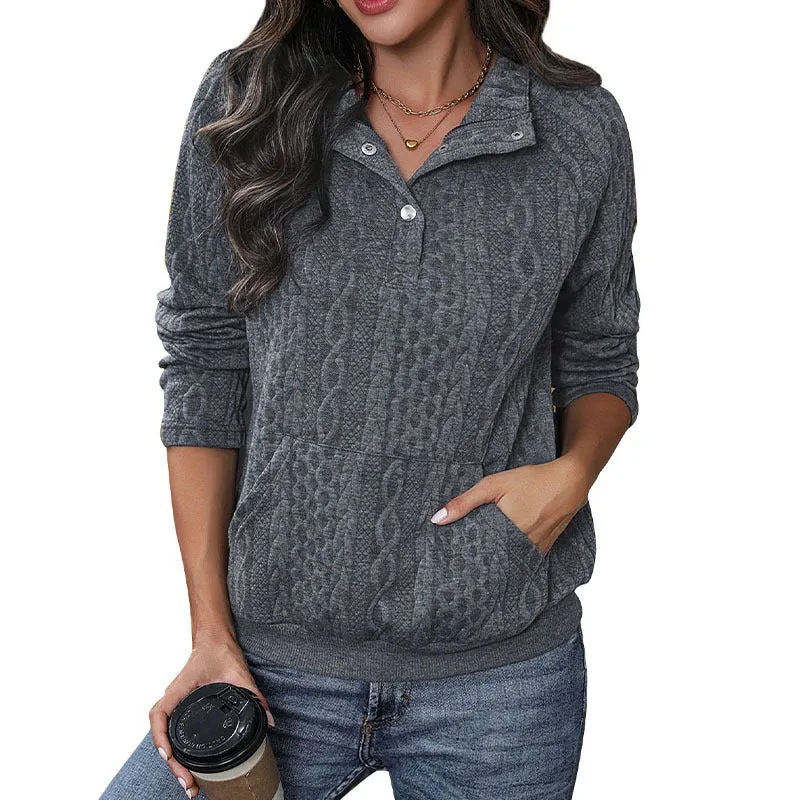 Warm Sleeve Sweatshirt blouse