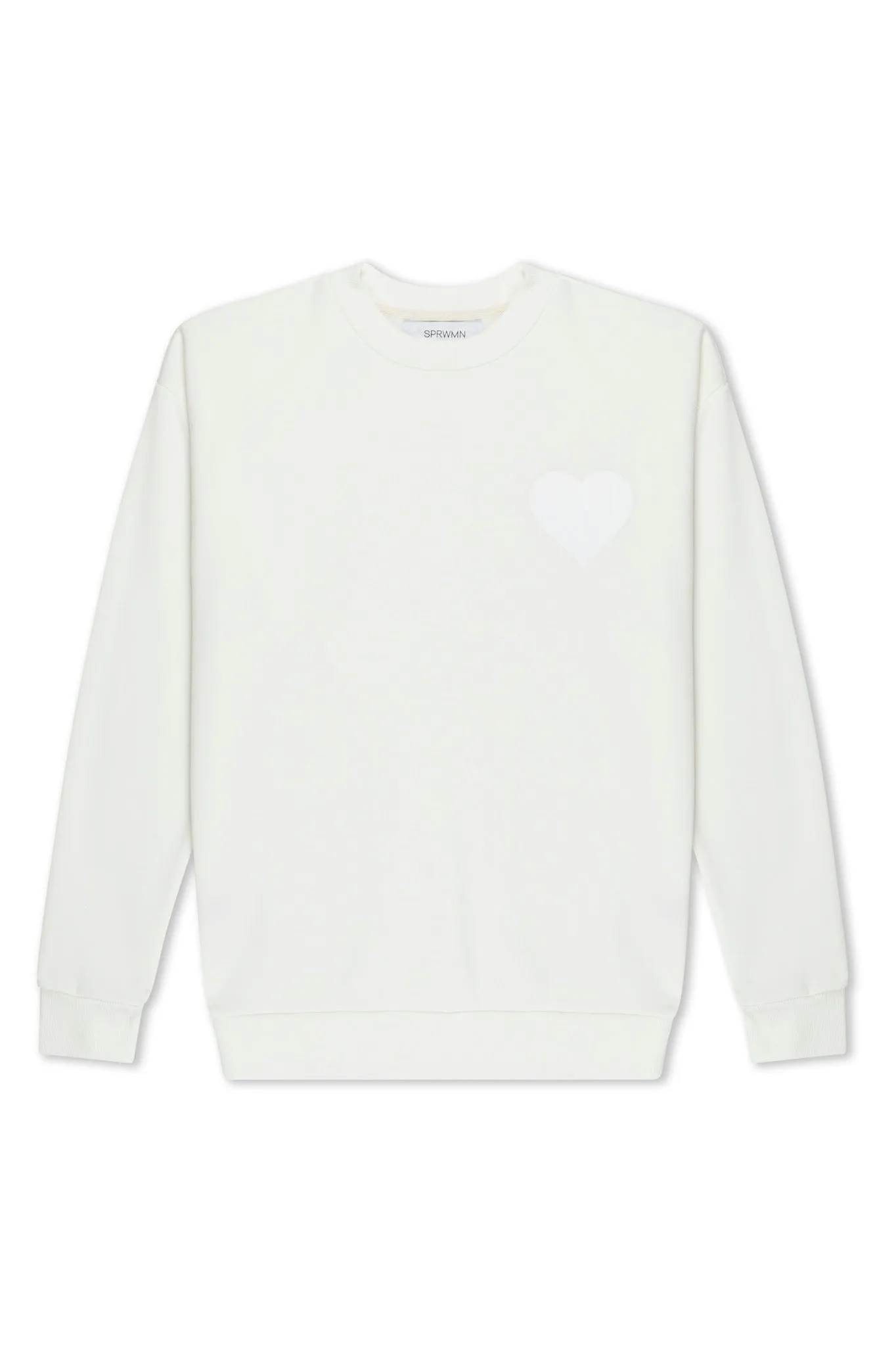 White Heart Sweatshirt