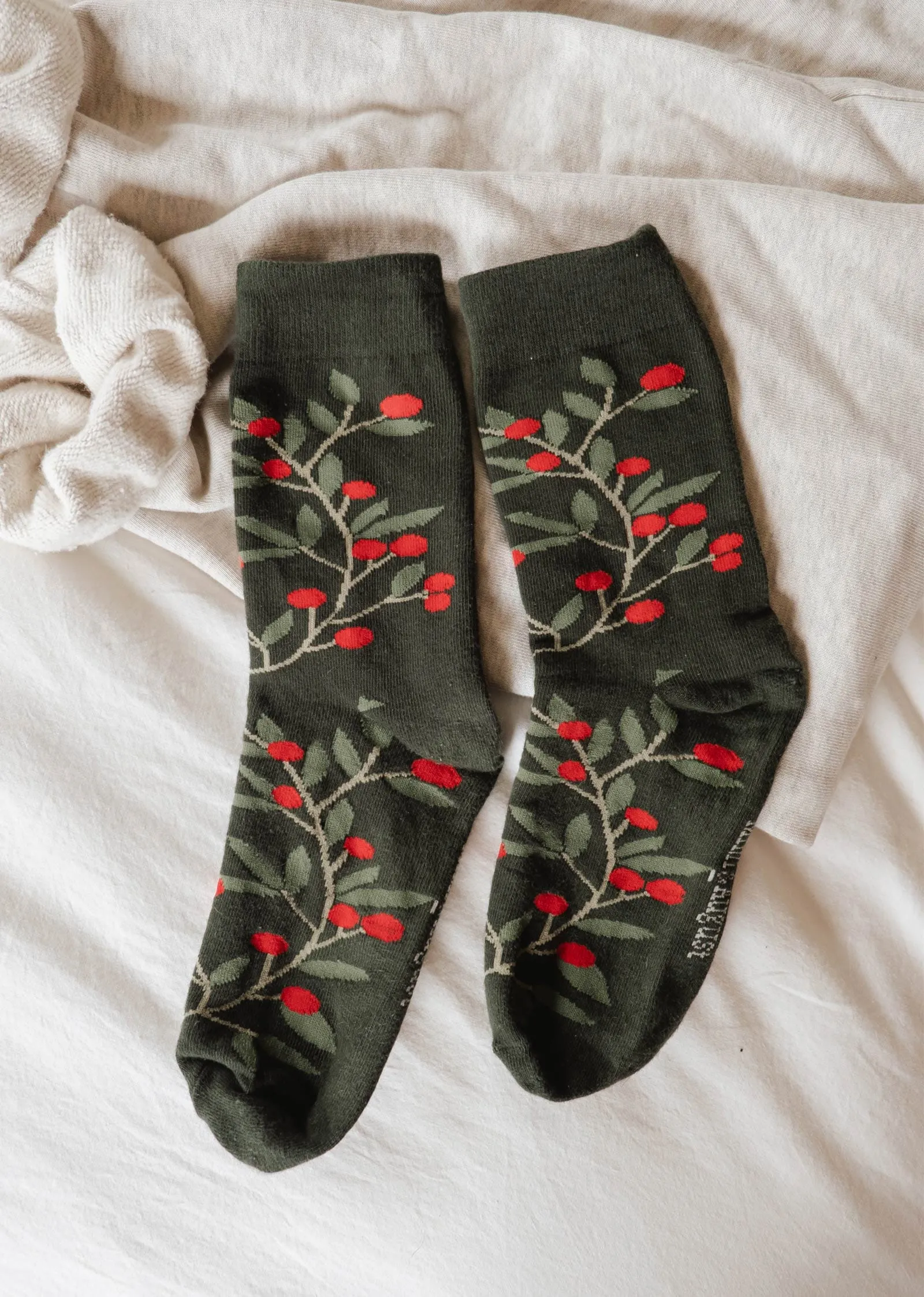 Winter Berries Socks