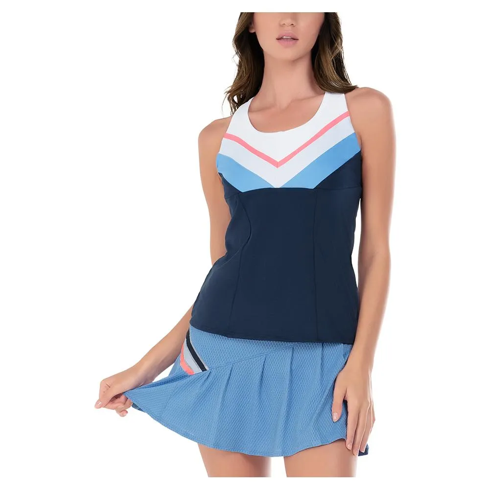 Women`s Fly Racerback Tennis Tank with Bra