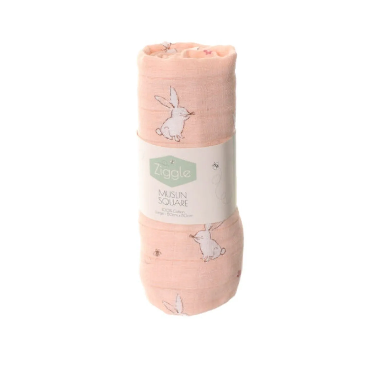 Ziggle Baby Bunnies Muslin